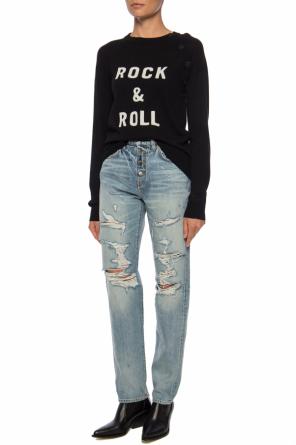 Sweater with embroidered lettering, zdjęcie 2 Sweater with embroidered lettering od Zadig & Voltaire
